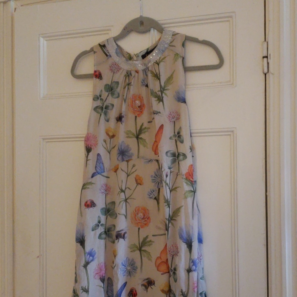 Anthropologie Pankaj & Nidhi Midi Dress